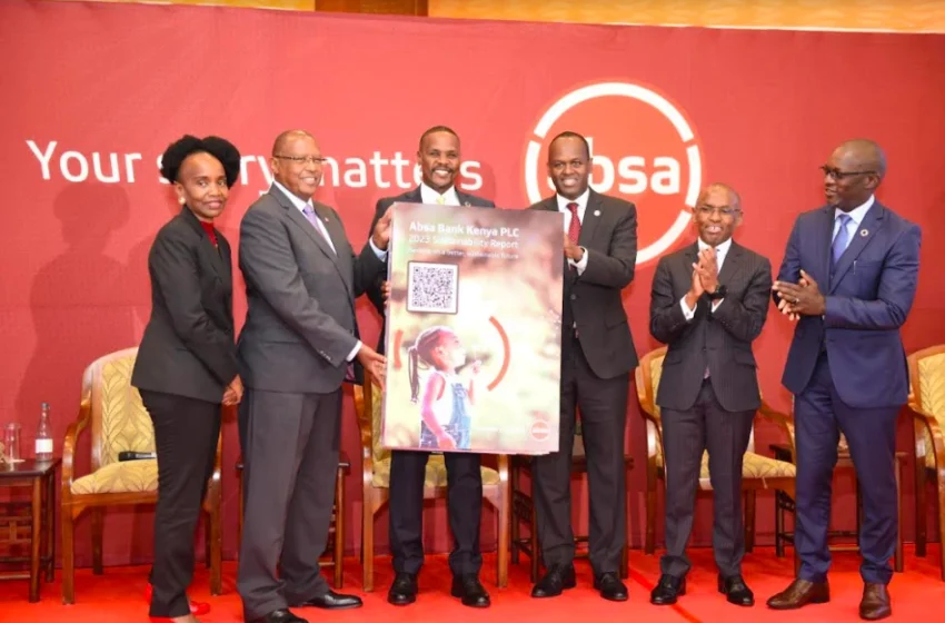  Absa Bank’s Ksh.63 billion sustainability financing yields fruits