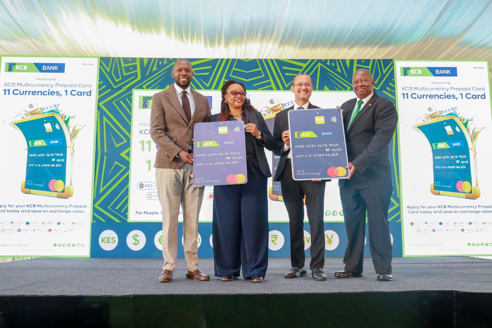 KCB, Mastercard launch